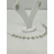 Rose & Mint Sparkle Necklace Set