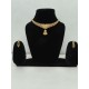 Classic Golden Beaded Choker Set