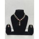 Royal Red Green Stone Jewellery Set