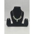 Graceful Crystal Leaf Necklace Set