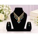Matching necklace and earrings